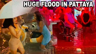 HUGE FLOOD IN PATTAYA, THAILAND