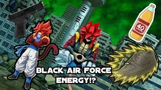 Dragon Ball GT, But Gogeta Has Black Air Force Energy!