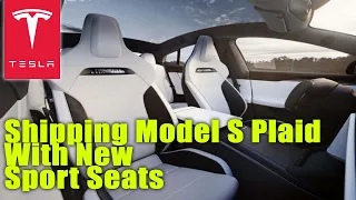 Tesla Starts Shipping Model S Plaid With New Sport Seats