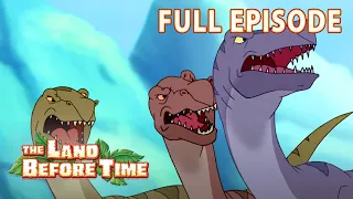 Dinosaurs escape the Sharpteeth! | The Land Before Time