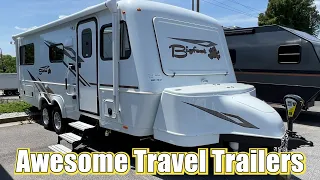 Three Awesome Travel Trailers. 2023 Bigfoot & Intech