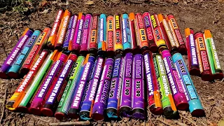 ✅🔥BIG FIRECRACKERS and CRIMSON SMOKE💣🌈🌈Powerful Smoke bomb and explosions of firecrackers 💣 ПЕТАРДЫ