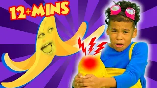 Boo Boo Banana Song  | Kids Songs And Nursery Rhymes