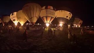 Nightglow at Bristol International Balloon Fiesta 12.08.2017