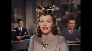 SUNVALLEY SERENADE  1941 Milton Berle colorized