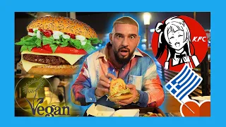 MC vs KFC GRECIA - CE GUST ARE PRIMUL BURGER VEGAN DE LA MC ?!