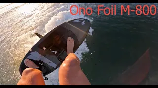 Foil Surfing the Ono Foil M-800!