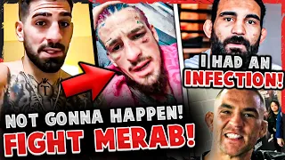 Ilia Topuria BACK AND FORTH w/ Sean O'Malley! Benoit CONFIRMS HE HAS INFECTION! UFC 299