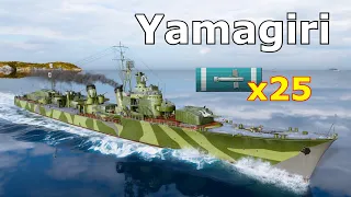 World of WarShips Yamagiri - 3 Kills 306K Damage