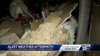 Vidalia family's home destroyed from Thursday's severe weather