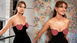 Disha Patani In This Bedazzled Strapless Mini Dress Shows Us Why She's The Queen Of All Hearts