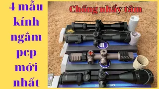 TOP 4 MẪU KÍNH NGẮM PCP GIÁ TỪ 900k - 1tr9 NHIỀU AE TIN DÙNG | KÍNH NGẮM DISCOVERY | KÍNH NGẮM BSA