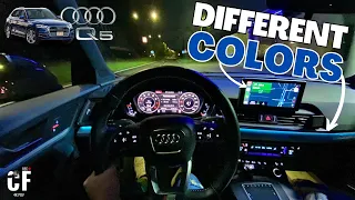 Driving A 2017 Audi Q5 252 HP AT NIGHT *Launch Control*