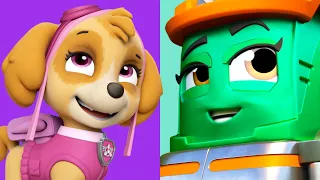 PAW Patrol and Mighty Express Rescues 🐾🍿 | Cartoons for Kids