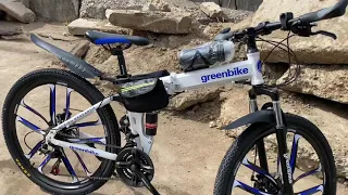 Green bike lh складной велосипед