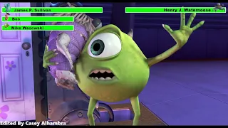 Monsters, Inc. (2001) Final Battle with healthbars