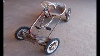 Restoration Old Pedal Car