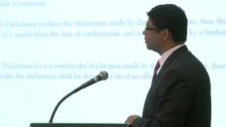 Fijian Attorney General Aiyaz Sayed-Khaiyum addresses CPA Congress 2013. Part 7 of 9.