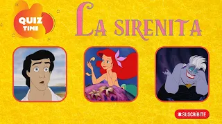 Trivia 💡 ¿Cuánto sabes de la sirenita?  ariel la película ✨🐠