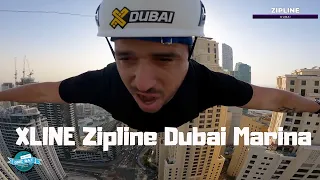 XLINE Zipline Dubai Marina 2021~