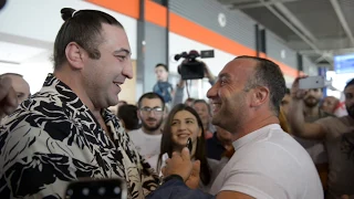 ტოჩინოშინის ჩამოსვლა საქართველოში | Arrival of Tochinoshin in Georgia