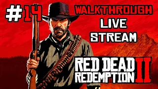 Red Dead Redemption 2 прохождение игры - Часть 14 [LIVE]