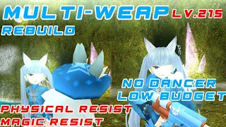 Build Tank 215 Low budget (Multi-Weap) |Toram Online