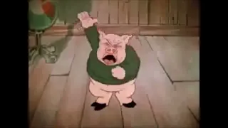 Porky Pig but slowed down