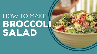 Broccoli Salad Recipe by Paula Deen - Blast from the Past