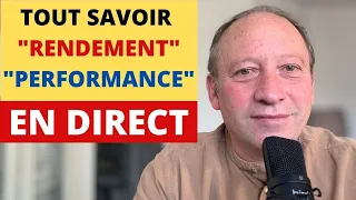 "Rendement" et "Performance" : tout Savoir et tout Comprendre (tutoriel)