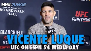 Vicente Luque Ecstatic for Birth State Bout, Details Road After Ian Garry Pullout | UFC on ESPN 54