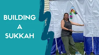 Building a Sukkah with a Mitzvahland Sukkah kit