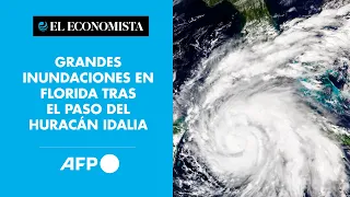 Grandes inundaciones en Florida tras el paso del huracán Idalia