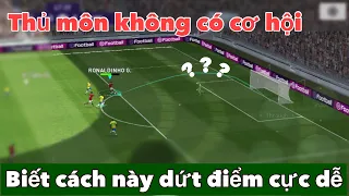 Chia sẻ cách mình dứt điểm khi đối mặt với thủ môn trong Pes2021mobile tỉ lệ thành công cao