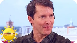 James Blunt hautnah - so tickt der britische Superstar privat | SAT.1 Frühstücksfernsehen