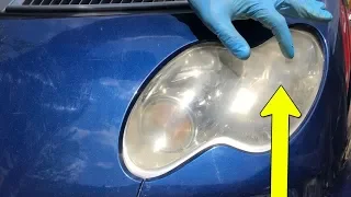 How to replace low beam headlight bulb (H7) on Smart Fortwo in 6 steps