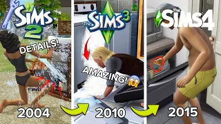 Sims 2 vs Sims 3 vs Sims 4 - Plumbing Logic