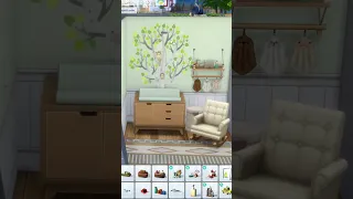 Infants Nursery // The Sims 4 Room Build #Shorts #TheSims4