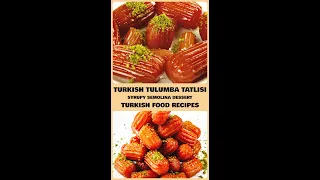 Turkish Tulumba Tatlisi - Syrupy Semolina Dessert Recipe