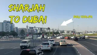 Travelling to Dubai from Sharjah| Dubai Guide , Bus to Dubai