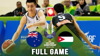New Zealand v Jordan | Full Basketball Game |FIBA U16 Asian Championship 2023