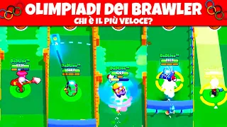 NUOVE OLIMPIADI DEI BRAWLER!! CHI è IL BRAWLER PIù VELOCE SU BRAWL STARS ??