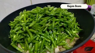 Swak sa Budget na ulam | Ginisang Baguio Beans | Budget friendly meal | Misis Gumelit