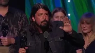 Dave Grohl speech Nirvana HBO PRO Shot Live at the Rock Hall of Fame 2014 720p