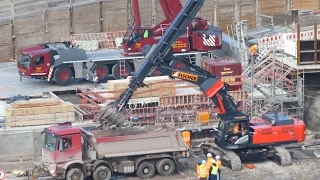 Huge Construction Site - new railway station Stuttgart