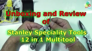 Stanley 12-In-1 Multi Tool: Unboxing and Quick Review