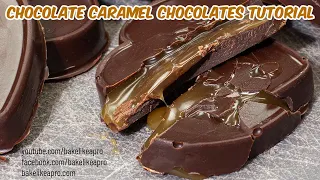Easy Chocolate Caramel Chocolates Tutorial