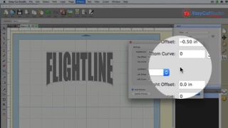 EasyCut Studio Bulge Effect