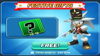 Sonic Forces Speed Battle - Festive Gift Special Cards - All 88 Characters Unlocked Snowdrift Soon