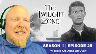 THE TWILIGHT ZONE (1960) | CLASSIC TV REACTION | Season 1 Episode 25 | People are Alike All Over